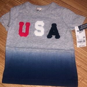 NWT OshKosh B’Gosh USA Ombré T-shirt
